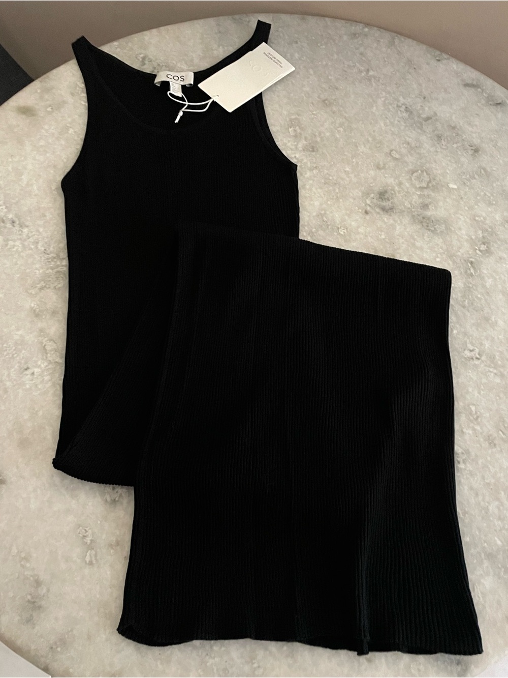 COS Ribbed Tank Long Dress - Picture 8 of 10